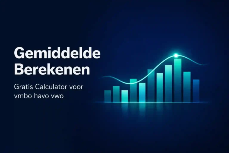 Gemiddelde Berekenen
