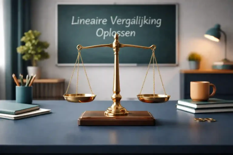Lineaire Vergelijking Oplossen